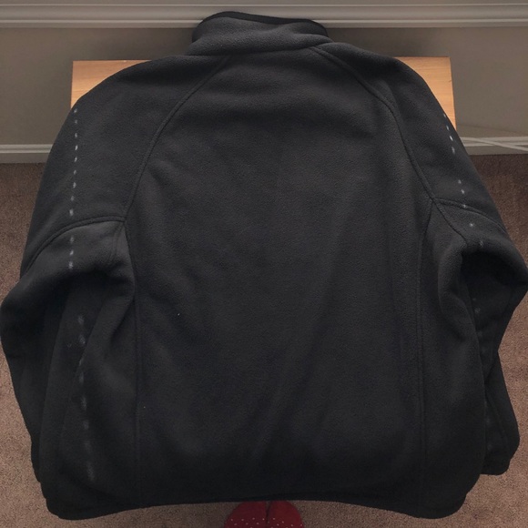 New Balance Black Full Zip Soft Fleece Sweater - Picture 4 of 11